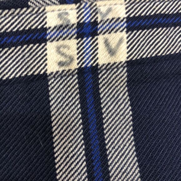 Ralph Lauren Jeans Co Plaid Flannel Large Blue - Picture 6 of 10